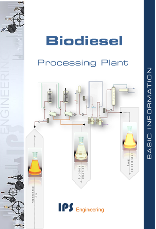 Biodiesel processing plant